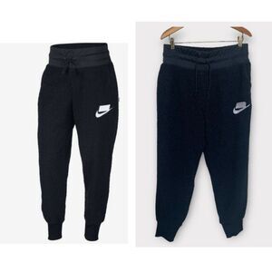 Nike Sportswear NEW XL Women's Jogger Sherpa Fleece Dark Navy NSW No Tags